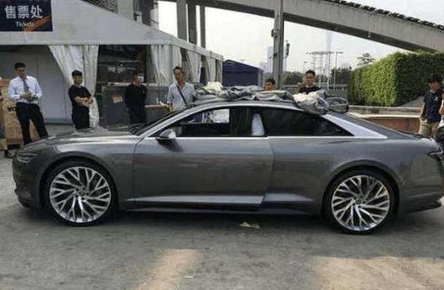 全球首臺奧迪A9進港！不輸阿斯頓馬丁，內(nèi)飾如同飛機頭等艙