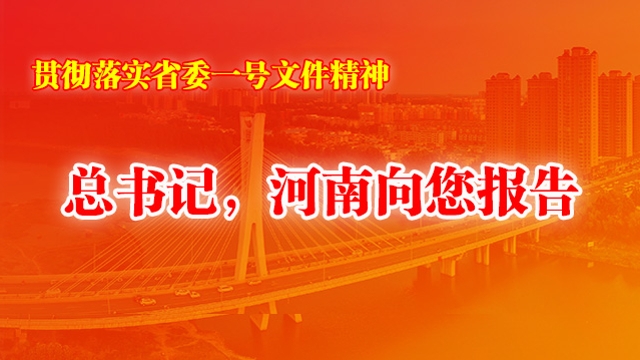 總書記，河南向您報(bào)告